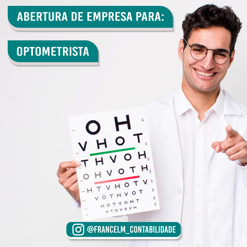Abertura de empresa (CNPJ) Para Médico Optometrista: Como legalizar?